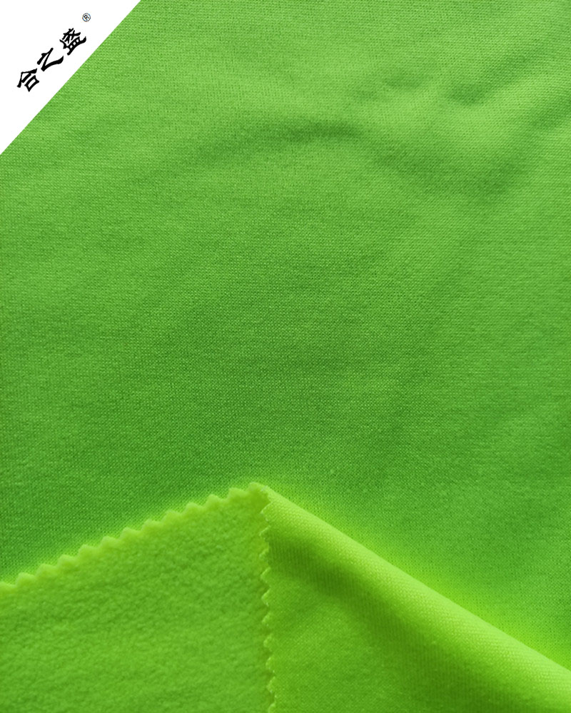 160gsm recycle hi vis micro polar fleece